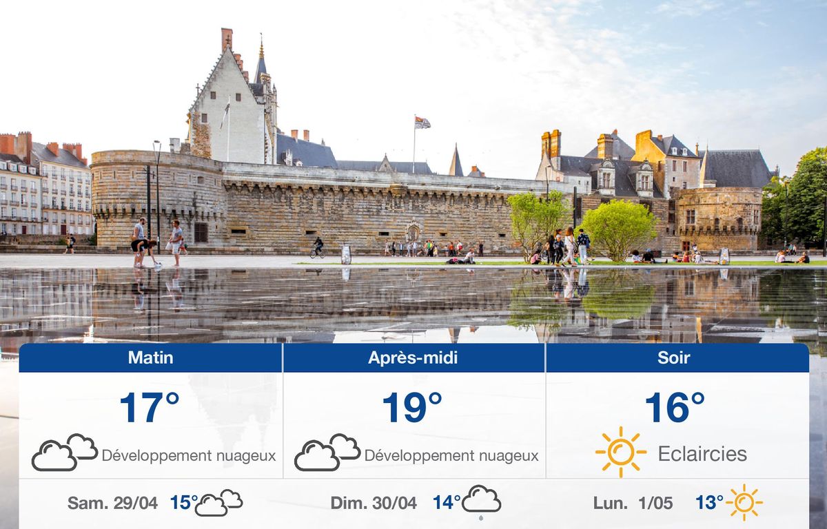 Météo Nantes: Prévisions du vendredi 28 avril 2023