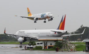 L'aéroport international de Manille, aux Philippines