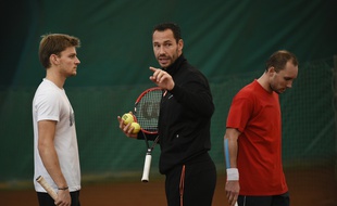 Michaël Llodra avait déjà joué un rôle de conseiller pour l'équipe de Coupe Davis de Belgique en 2015.