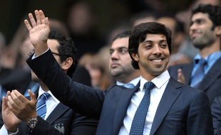 Le cheikh Mansour, propriétaire de Manchester City.
