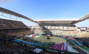 Le match d'ouverture à Sao Paulo, le 12 juin 2014
