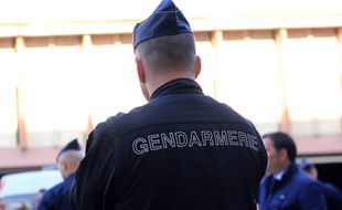 Illustration d'un gendarme, ici à Rennes.