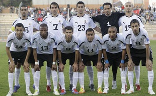 L'équipe de Faisaly, le 25 avril 2012 en Jordanie.