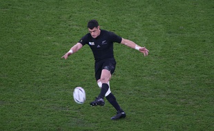 Dan Carter lors de Nouvelle-Zélande-Australie le 31 octobre 2015.