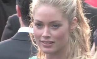 Doutzen Kroes à Cannes le vendredi 25 mai 2012.