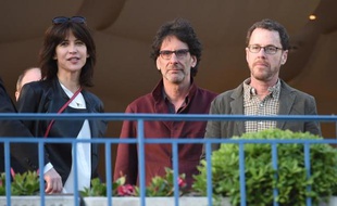 Sophie Marceau, Joel et Ethan Coen le 12 mai 2015 à Cannes