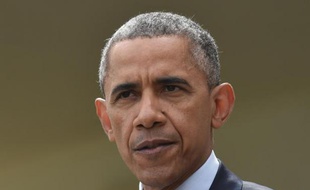 Le président américain Barack Obama fait une déclaration à la Maison-Blanche le 2 avril 2015 après l'accord obtenu à Lausanne sur le dossier nucléaire iranien