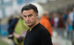 Christophe Galtier, ici lors de la rencontre OM-ASSE (1-1) à Marseille le 21 février dernier