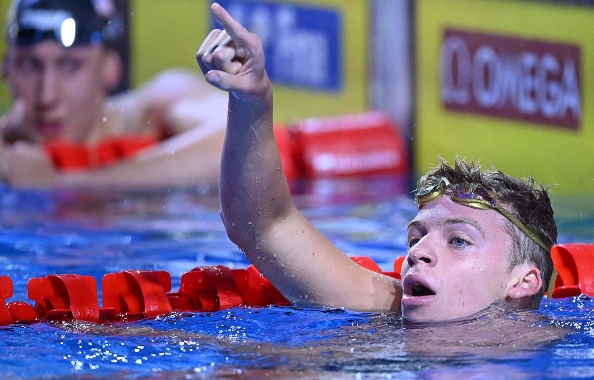 Mondiaux de natation Léon Marchand décroche son 2e titre mondial avec