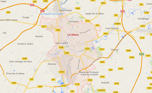 La ville du Mans dans la Sarthe.