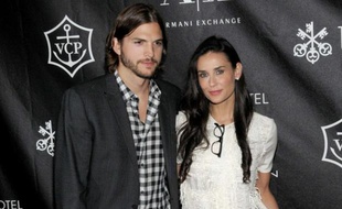 Ashton Kutcher et Demi Moore à New York, le 9 juin 2011.