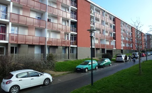 Des logements sociaux dans le quartier de Maurepas à Rennes.