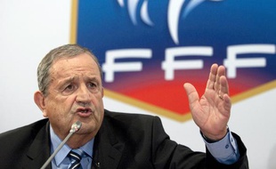 Le président de la fédération française de football, Fernand Duchaussoy, le 23 juillet 2010.