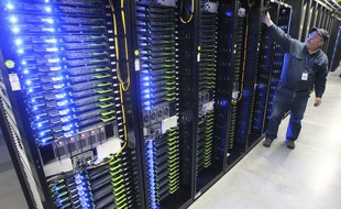 Un centre de données (ou "data center") utilisé par Facebook aux Etats-Unis. 