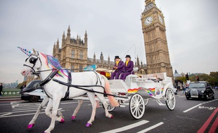 Pour 2 jours, des calèches feront office de taxis à Londres