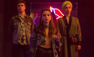 Photo Claudia Salas, Itzan Escamilla, Mina El Hammani dans la saison 2 de «Elite»