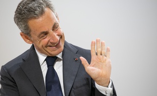 Nicolas Sarkozy lors de la REF, Rencontre Des Entrepreneurs de France, à l'Hippodrome de Longchamp, le 29 août 2019.