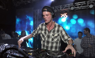 Le DJ suédois Avicii au club XS de Las Vegas en 2013.