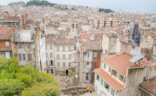 Trois immeubles se sont effondrés rue d'Aubagne.