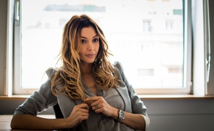 Nabilla lors de la promotion de son livre autobiographique, «Trop vite».
