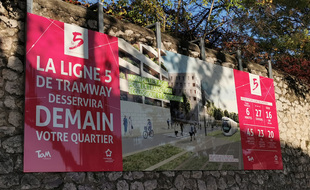 La ligne 5 du tramway de Montpellier doit être livrée en 2025.