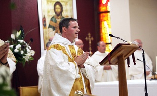 Philip Mulryne lors de son ordination en juillet dernier