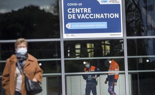 Le vaccinodrome du parc des expos à Nantes
