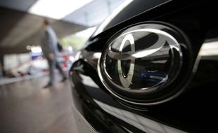 Le logo de Toyota.