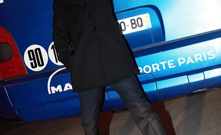 Jamel Debbouze au Parc des Princes le 27 janvier 2015.