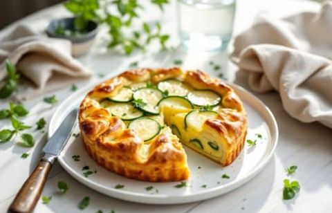 Rapide et sans chichi, la tourte courgette-fromage frais est parfaite pour les soirs pressés