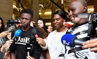 Mamoudou Gassama le 29 mai 2018.