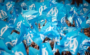 Les supporters de l'OM contre le PSG.