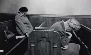 Todmorden, Mankinholes Methodist Chapel. 1975 by Martin Parr
