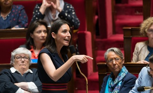 Brune Poirson le 29 mai 2018 à l'Assemblée nationale.