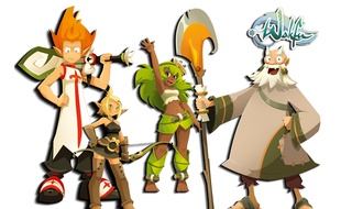 Quelques personnages de la série Wakfu d'Ankama