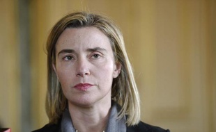 La chef de la diplomatie de l'Union européenne Federica Mogherini à Paris, le 7 mars 2015