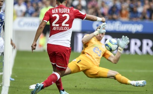 Matz Sels, qui remporte ici son duel face à Wissam Ben Yedder, réalise un excellent début de saison. Dans la lignée de son exercice précédent.