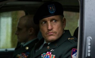 Ben Foster et Woody Harrelson dans le film "The Messenger"