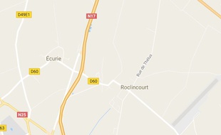 L'incendie s'est produit sur la RN 17 à hauteur de la commune de Roclincourt