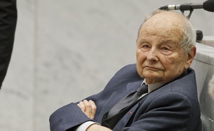 Jacques Servier au tribunal de Nanterre le 21 mai 2013.
