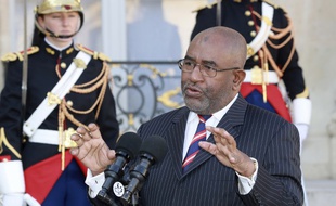 Le président comorien Azali Assoumani a été reçu à l'Elysée le 4 octobre 2016.