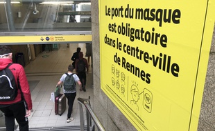 Le port du masque reste obligatoire à Rennes et dans toute l'Ille-et-Vilaine.