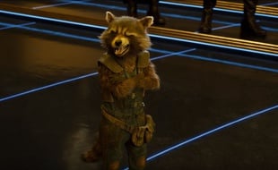 Rocket Raccoon, personnage des « Gardiens de la Galaxie ».