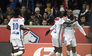 Moussa Dembélé a inscrit le but égalisateur de Lyon à Lille.