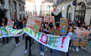 Marche des jeunes pour le climat, le 29 novembre à Nantes.