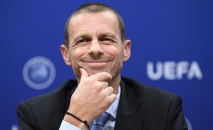 Le président de l'UEFA, Alexsandr Ceferin.