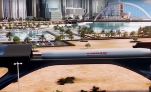 HyperloopTT veut relier Dubaï à Abu Dhabi (capture d'écran HyperloopTT)