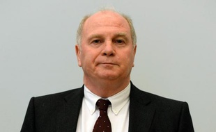 Le président du Bayern Munich, Uli Hoeness, le 13 mars 2014 au tribunal régional de Munich