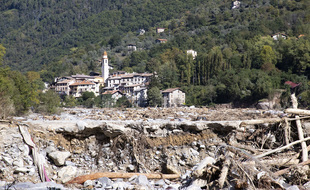 La maison du couple a été emportée par les flots en furie de la Vésubie, dans le village de Roquebillière