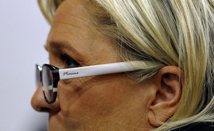 Marine Le Pen à Hénin Beaumont, le 4 décembre 2016.
